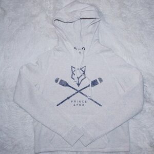 Prince & Fox Light Gray Hoodie